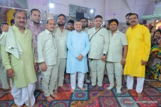 The second Sawan Jhoola Mahotsav of the Shyam Bagichi family immersed in devotion IMAGE CREDIT TO MANDIR SAMITI