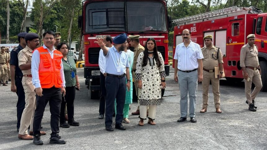 Greater Noida is not careless but prepared in times of disaster IMAGE CREDIT TO INFORMATION DEPARTMENT