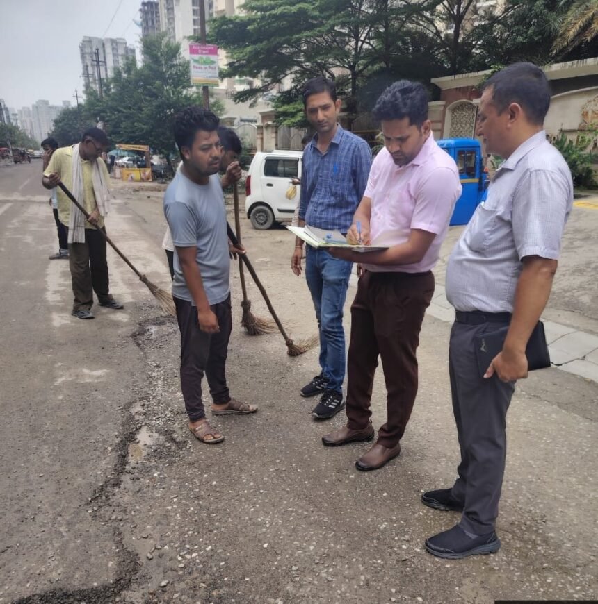Health department vigilant about cleanliness in Greater Noida West IMAGE CREDIT TO GNIDA