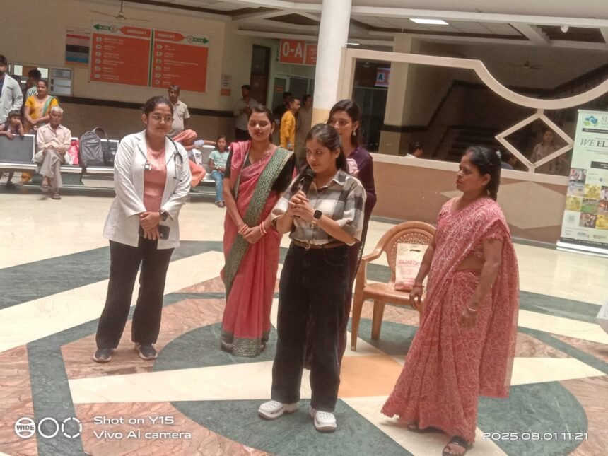 New awareness campaign on breastfeeding launched at Sharda Hospital IMAGE CREDIT TO SHARDA HOSPITAL