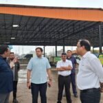 Municipal Commissioner inspected the Akbarpur-Bahrampur Smart Transfer Station IMAGE CREDIT TO NAGAR NIGAM