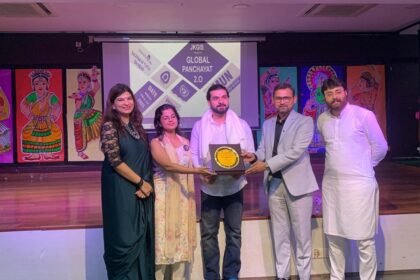 ‘Global Panchayat 2.0’ has become an example of innovation in education IMAGE CREDIT TO SCHOOL