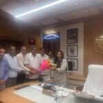 Teachers met with the newly appointed DM IMAGE CREDIT TO TEACHERS UNION