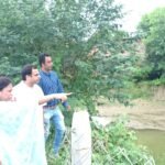 Municipal Corporation Engaged in Water Conservation in Ponds IMAGE CREDIT TO NAGAR NIGAM