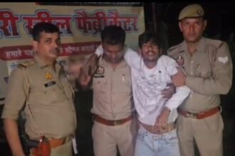 ₹25,000 Bounty Criminal Arrested in Encounter, Shot in Both Legs IMAGE CREDIT TO POLICE