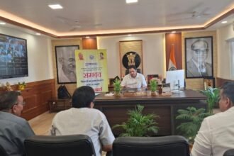 Public Hearing Held Under 'Sambhav' Under the Chairmanship of the Municipal Commissioner IMAGE CREDIT TO NAGAR NIGAM