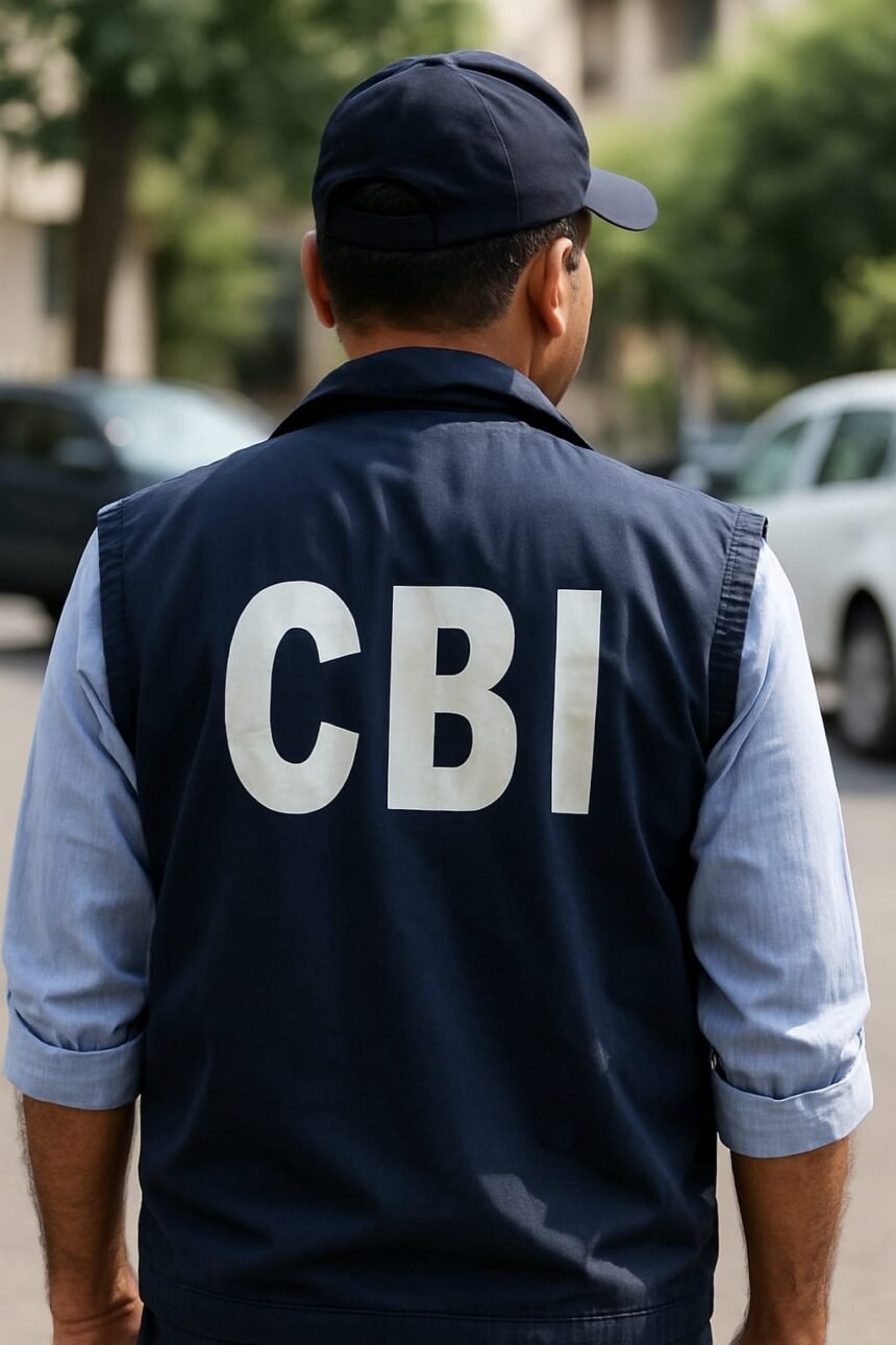CBI reached Noida Authority. Image credit to AI