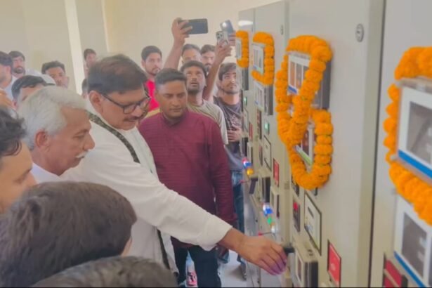 A New Initiative Launched from Jewar in Gautam Buddh Nagar to Bring Light to Every Home IMAGE CREDIT TO REPORTER