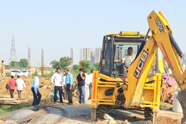 Greater Noida Authority Reclaims Land Worth ₹130 Crore IMAGE CREDIT TO GNIDA