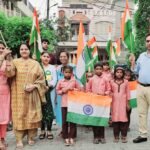 Shiva Pathshala Resonated with Tricolor Colors IMAGE CREDIT TO SCHOOL