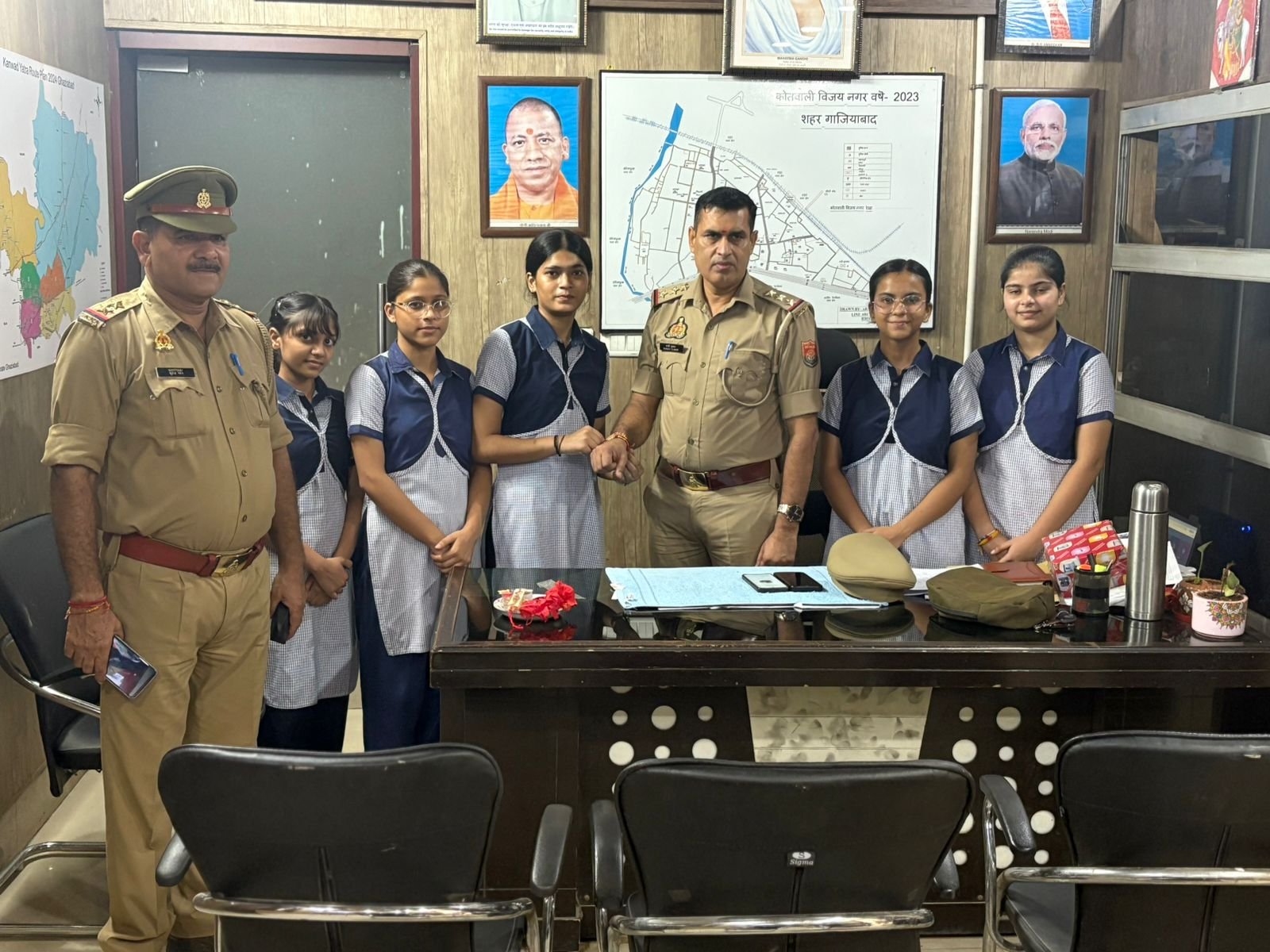 Students of SSK Public School in Pratap Vihar Celebrated Raksha Bandhan IMAGE CREDIT TO SCHOOL