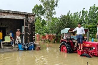 Rising Ganges Water Level in Khadar, Garhmukteshwar Increases Flood Threat IMAGE CREDIT TO REPORTER