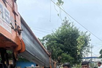 In Ghaziabad, the Rain God Shows Fierce Fury Again IMAGE CREDIT TO REPORTER