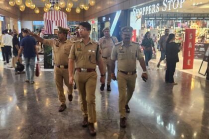 Strong Security Arrangements for Raksha Bandhan IMAGE CREDIT TO POLICE