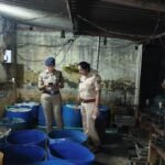 Crossing Police Raid on Soy Paneer Factory IMAGE CREDIT TO POLICE