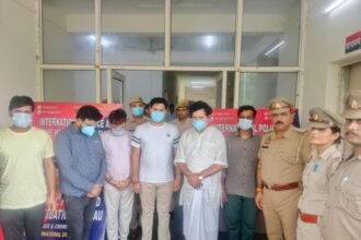 Fake Police Office Busted in Noida IMAGE CREDIT TO POLICE