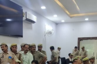 Health Checkup Conducted for Police Personnel at Reserve Police Lines IMAGE CREDIT TO POLICE