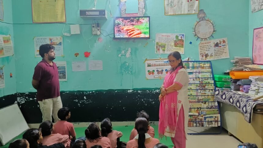 Decorated a government school. IMAGE CREDIT TO REPORTER
