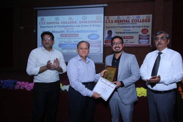 Special Workshop on Full Mouth Rehabilitation Held at ITS Dental College IMAGE CREDIT TO ITS