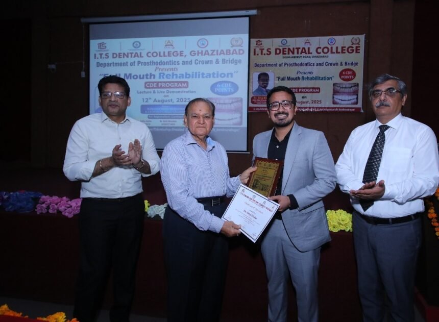 Special Workshop on Full Mouth Rehabilitation Held at ITS Dental College IMAGE CREDIT TO ITS