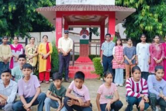 Emotional Tribute on Partition Horrors Remembrance Day in Garh Region IMAGE CREDIT TO SCHOOL