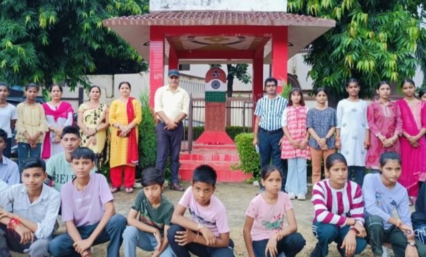 Emotional Tribute on Partition Horrors Remembrance Day in Garh Region IMAGE CREDIT TO SCHOOL