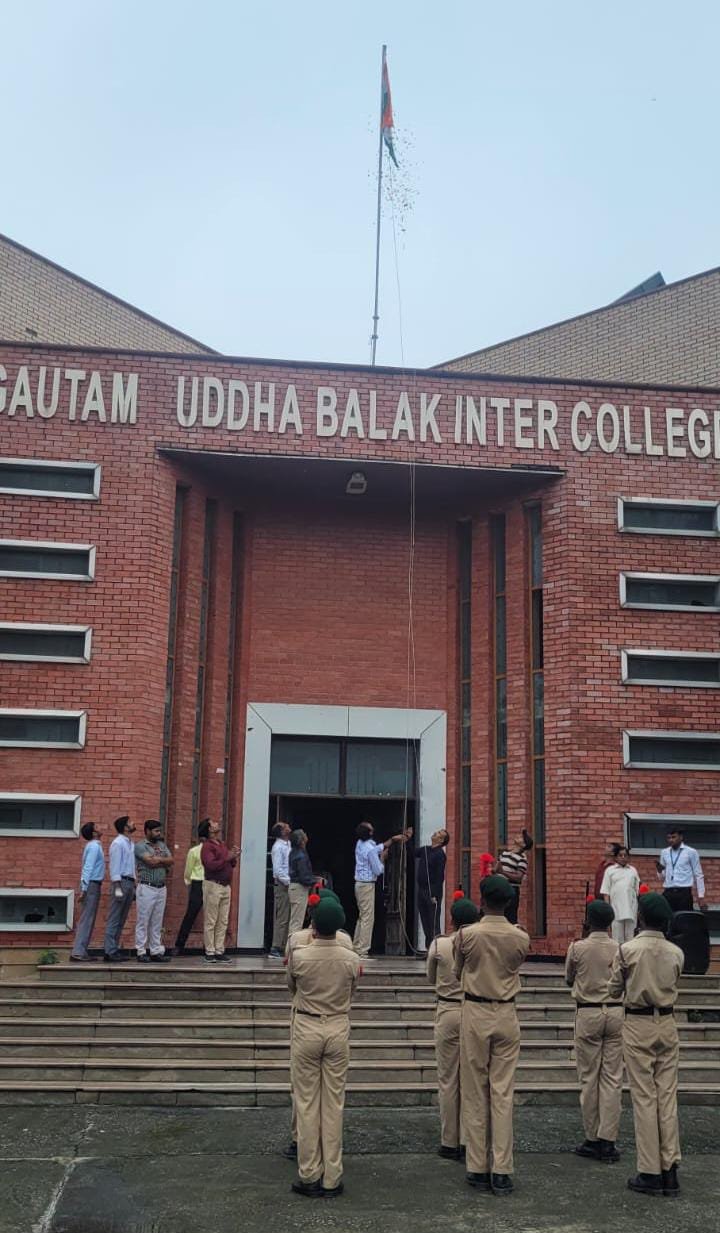 A Divine Celebration of Patriotism at Balak Inter College on the Eve of Independence Day IMAGE CREDIT TO SCHOOL