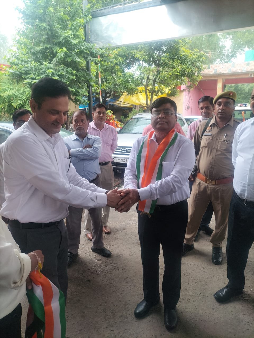 Independence Day Service Pledge: Administration Reaches Out to the Needy at Nav Jeevan Leprosy Ashram IMAGE CREDIT TO NAVA JEEVAN LEPROSY ASHRAM