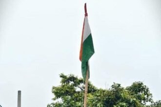 Muradnagar Soaked in the Colors of Freedom: Town Resonates with Flag Hoisting and Cultural Programs IMAGE CREDIT TO REPORTER