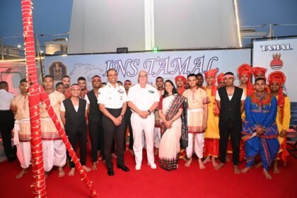 INS Tamal's visit to Naples: A vibrant glimpse of the growing naval cooperation between India and Italy through strategic partnership IMAGE CREDIT TO REPORTER