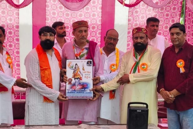 The pride of the Tricolor echoed in Sarurpur Khurd as the Bharatiya Kisan Union (Non-Political) sent a message of organizational expansion IMAGE CREDIT TO Bharatiya Kisan Union (Apolitical)