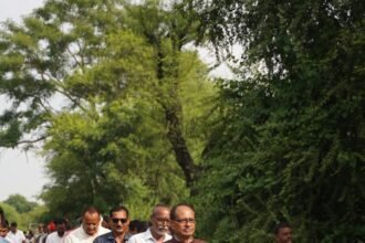 Soybean crop damaged in Raisen; Shivraj Singh Chouhan conducted a surprise inspection in the fields, and an inquiry committee has been formed IMAGE CREDIT TO PIB