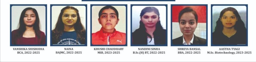 IMS Ghaziabad’s toppers create new history; 6 students to receive gold medals at CCS University Meerut convocation IMAGE CREDIT TO IMS