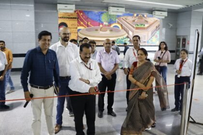 Neurodiverse stars shine at Anand Vihar Namo Bharat station, unique exhibition held on World Photography Day IMAGE CREDIT TO NCRTC
