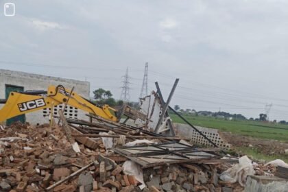 Major action by GDA in Ghaziabad shakes the foundation of illegal colonies up to Hapur IMAGE CREDIT TO GDA