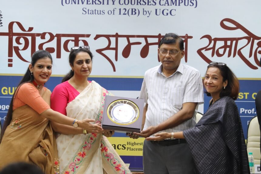 IMS University Ghaziabad honored teachers in Meerut IMAGE CREDIT TO IMS University