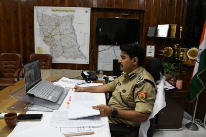 Crime review meeting held in Meerut region; police on alert for upcoming festivals IMAGE CREDIT TO POLICE
