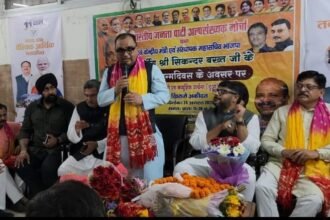 On Sikandar Bakht’s birth anniversary, BJP Minority Front held a memorable event; tribute programs from Ghaziabad resonated across the country IMAGE CREDIT TO BJP