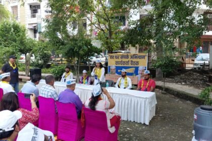 Aam Aadmi Party works on the issues of the public,” says Tarunima Srivastava IMAGE CREDIT TO AAM
