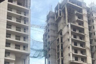 Mahagun Projects in Crossing Republic in poor condition; AOA has lodged a complaint with GDA IMAGE CREDIT TO REPORTER