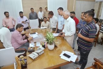 Public Hearing Held Under the Chairmanship of DM Ravindra Kumar Mandad IMAGE CREDIT TO INFORMATION DEPARTMENT