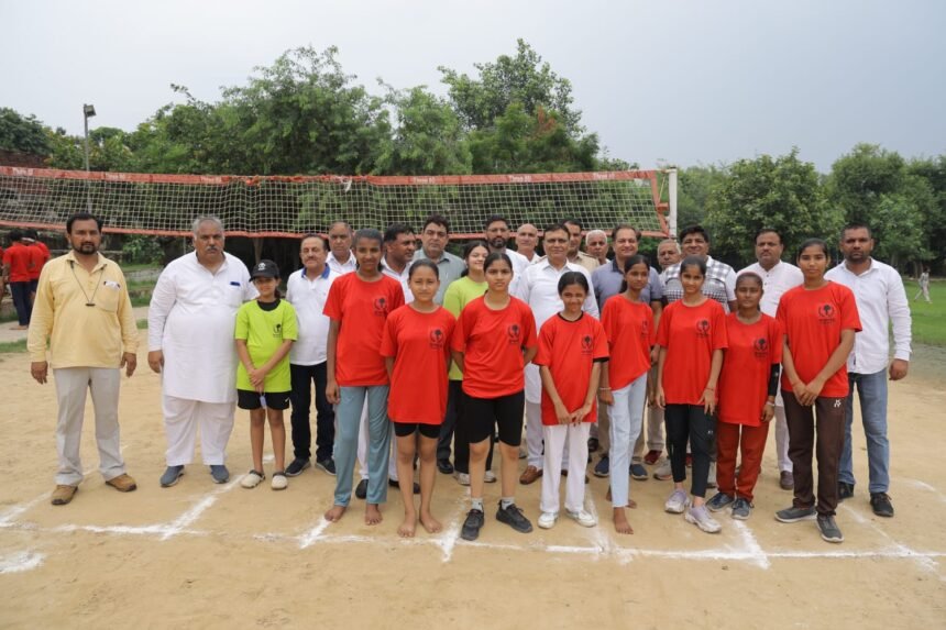Aarambh Sports Mahakumbh begins in Bahadurgarh, young athletes showcase their talent IMAGE CREDIT TO Sanskriti School