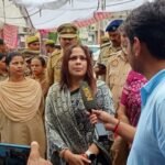 Women's Commission member reaches Roopwas, says strictest punishment will be given to the culprits in the Nikki case; victim's family will get complete justice IMAGE CREDIT TO INFORMATION DEPARTMENT