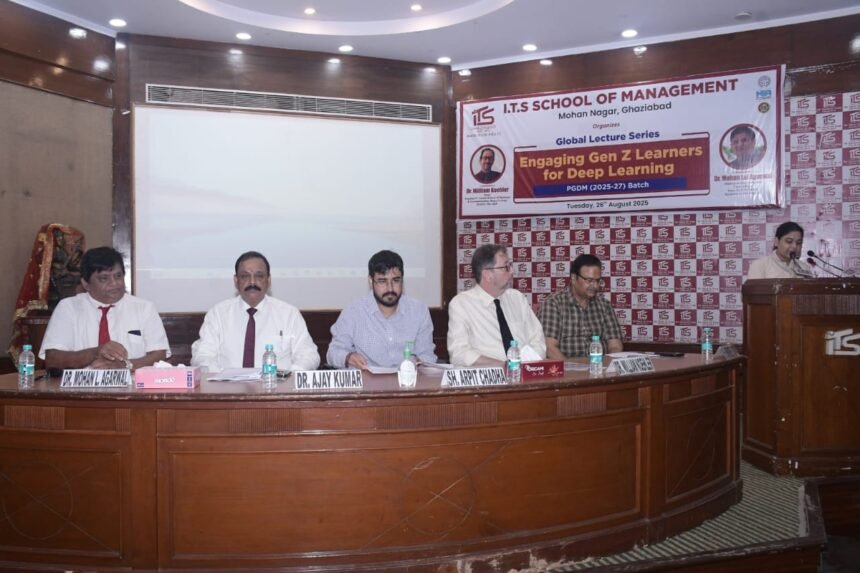 International Guest Lecture at ITS School of Management IMAGE CREDIT TO ITS