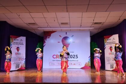The international cultural festival CRIO-2025 commenced with great enthusiasm at Nehru World School, Ghaziabad IMAGE CREDIT TO SCHOOL