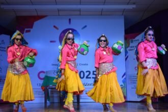 The second day of KRYO-2025 at Nehru World School, Ghaziabad** was dedicated to creative enthusiasm IMAGE CREDIT TO SCHOOL