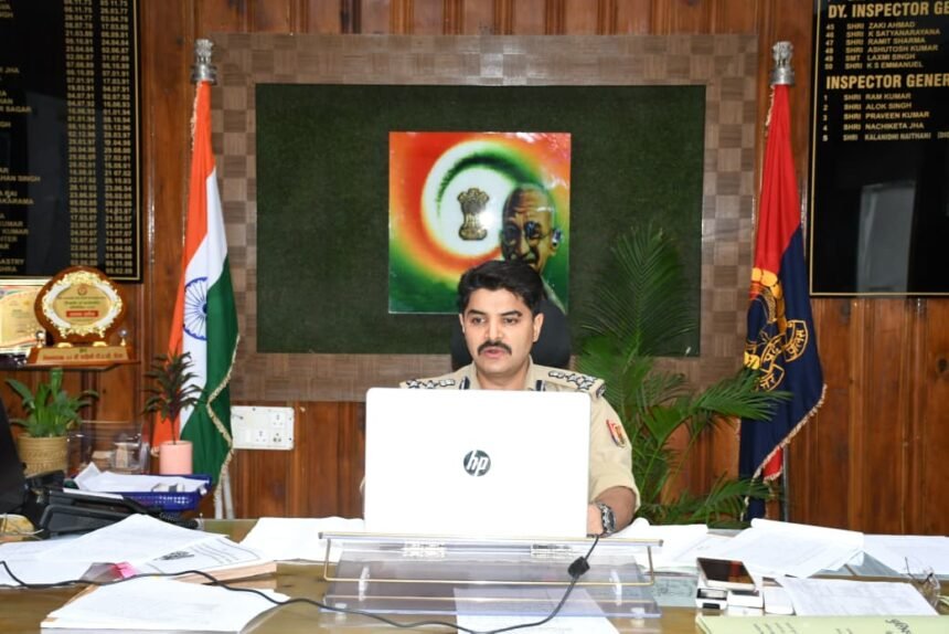 Crime review meeting in the Meerut division IMAGE CREDIT TO POLICE