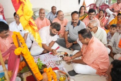 The Shri Badi Ramleela Festival Begins with Bhoomi Pujan and Flag Procession IMAGE CREDIT TO Ramleela Committee
