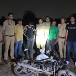 Encounter in Surajpur: Two Criminals Caught While Attempting to Steal Copper Wire IMAGE CREDIT TO POLICE