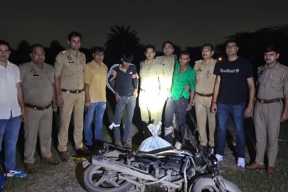 Encounter in Surajpur: Two Criminals Caught While Attempting to Steal Copper Wire IMAGE CREDIT TO POLICE